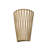 Living Hinges Manufactured Wood Flush Mounted Sconce-99863324