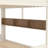 Queen Over Queen Solid Wood Bunk Bed with Trundle, Storage Shelves and Hooks-1509734339-1509734396