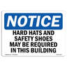 SignMission Hard Hats and Safety Shoes May Be Required Sign | Wayfair