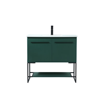 Ensemble de meuble-lavabo simple 36 po Rozell