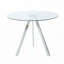 Modern Minimalist Round Glass Dining Table-1253103293-1272939540