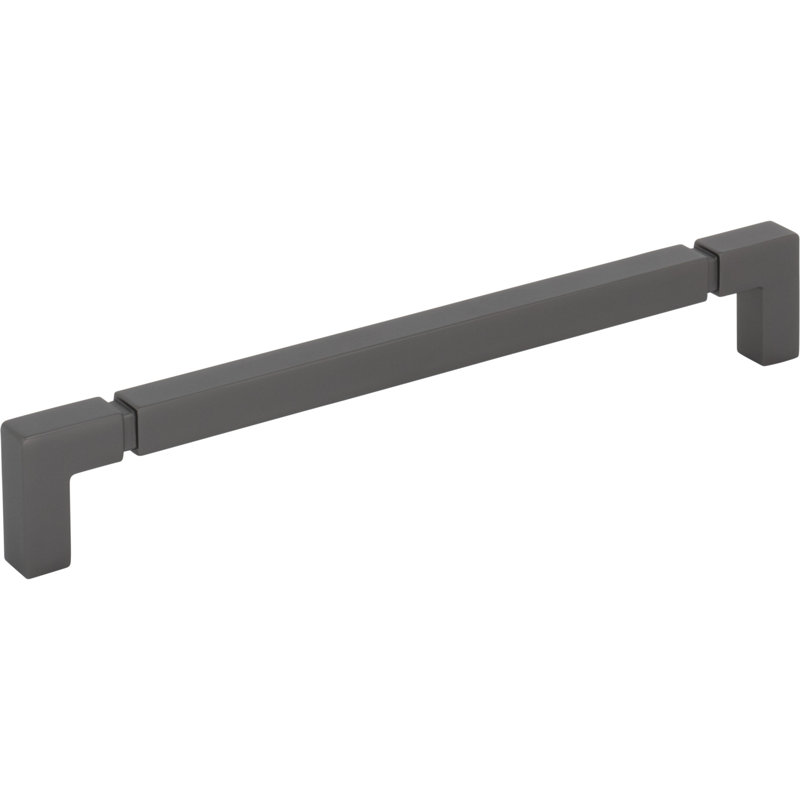 Langston Bar Pull, Ash Gray, 7 9/16" Center To Center