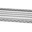 48" W x 18" D x 72" H 4 Tier Wire Shelving with Liners and Wheels