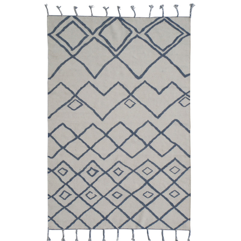 Trumbull Geometric Hand Woven Area Rug, Rectangle 200 x 290cm