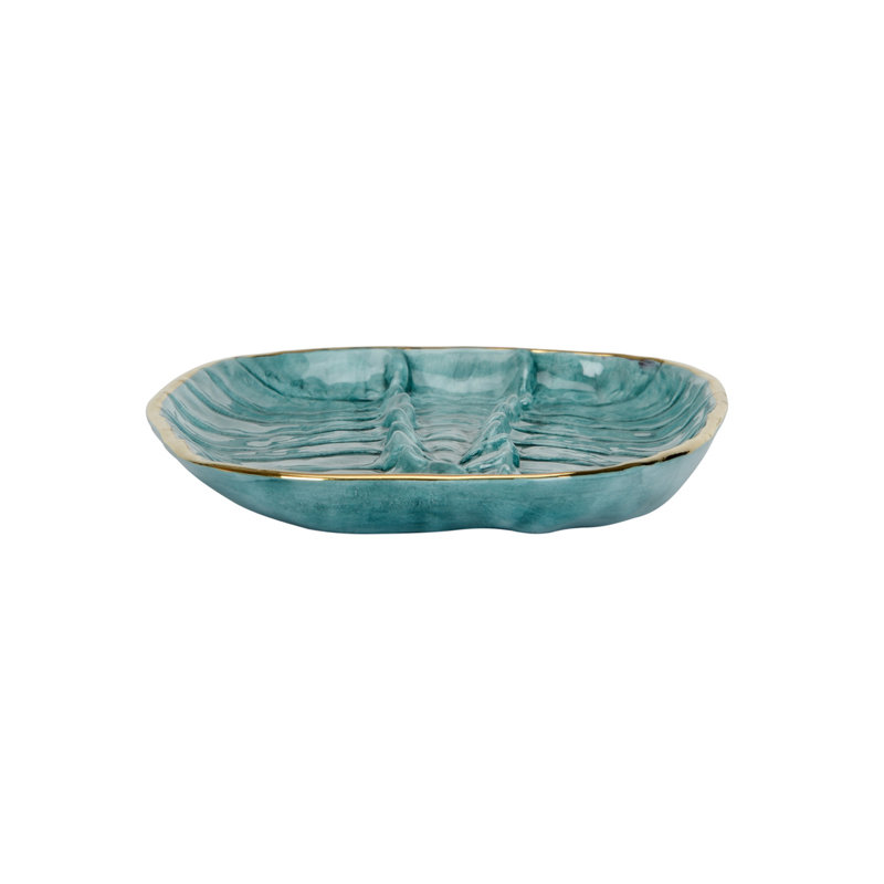 Crocodile Ceramic Decorative Tray