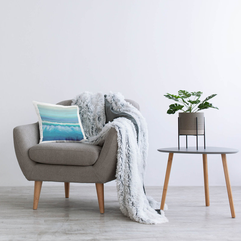 Polyester Throw Square Pillow Cover & Insert