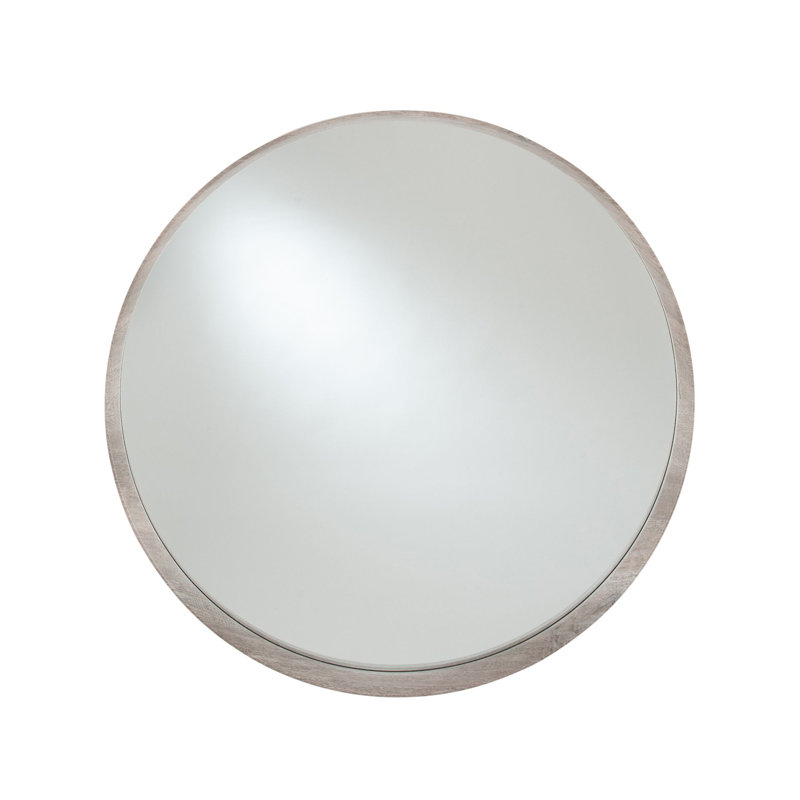Cyroselle Engineered Wood Flat Wall Mirror
