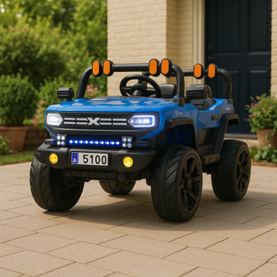12 Volt 2 Seater Kids Ride on Truck w/ Large Seater, Battery Powered Ride on UTV