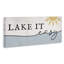 «Nautical Pun Lake It Easy», eau ensoleillée-105253557-105253556