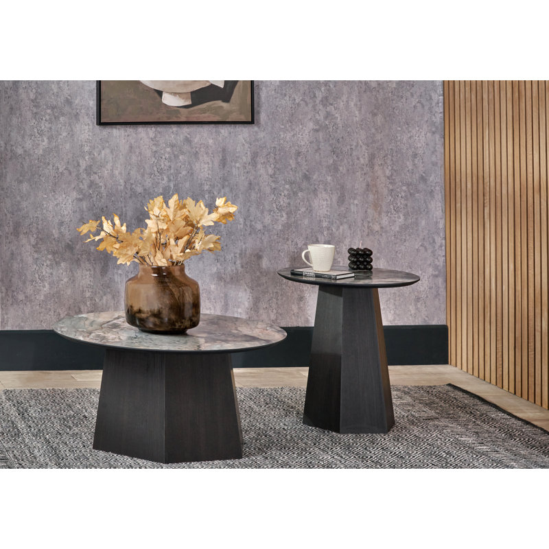 Teaisha Pedestal Coffee Table