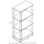 Bryd 47cm W Plastic Shelving Unit-1183719283