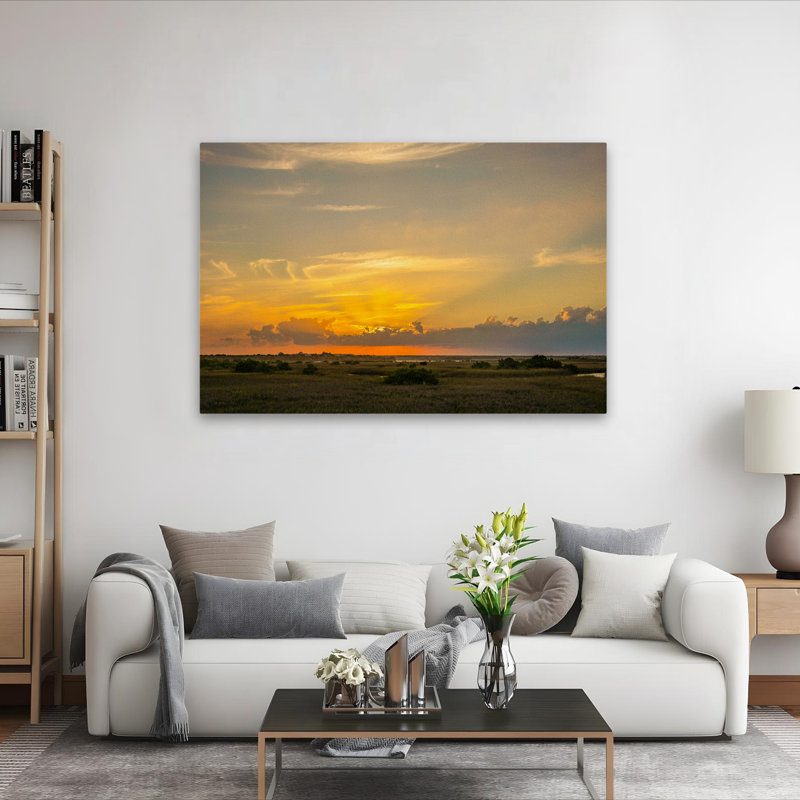 Coucher de soleil à St Augustine - Photographie de paysages, levers et couchers de soleil, États-Unis, art, H 40 po x l 60 po