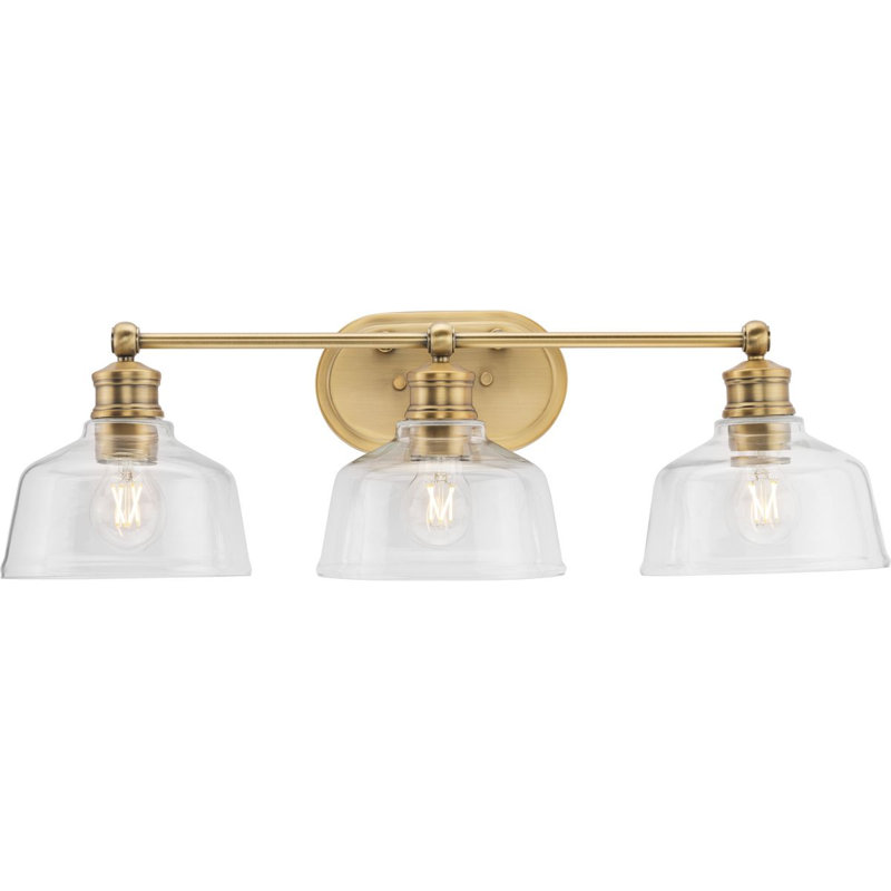 Alar 3 - Light Dimmable Vanity Light, Vintage Brass
