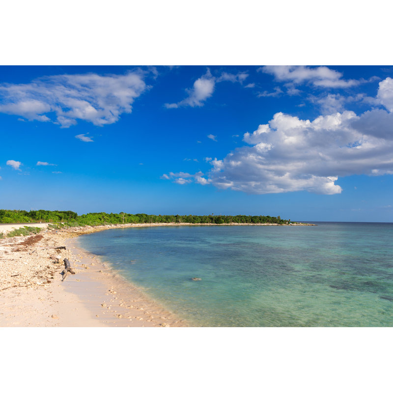 Caribbean Paradise - Cozumel - Photographie sur toile tendue, H 12 po x l 18 po