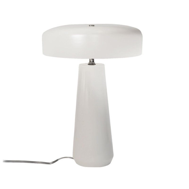 Lampe de table en céramique Hardacre, Bisque