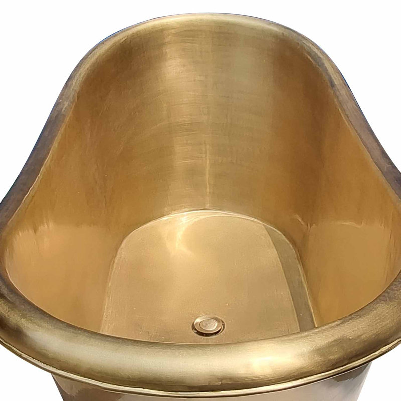 1680mm x 725mm Freestanding Soaking Solid Surface Bathtub