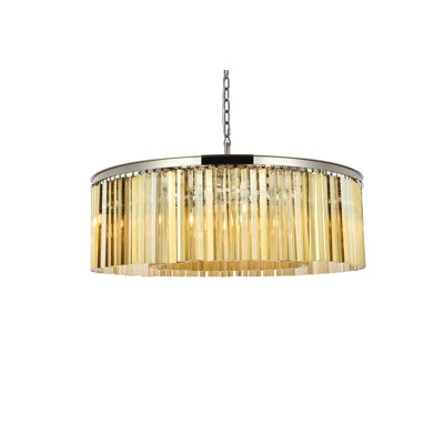 Yazmin 10 - Light Drum Chandelier