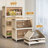 Plastic Storage Cabinet with Wheels