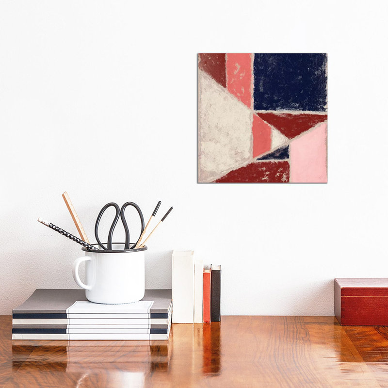 Lemon Rose Play II by Michael Marcon - Wrapped Canvas Painting, 30.48 cm H x 30.48 cm W