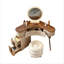 Table de coiffeuse de coin Mid-Century