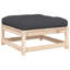 Repose-pieds de patio avec coussin Ophelia & Co.-879597986-879597985