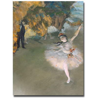 " The Star, 1876 " by Edgar Degas Painting Print