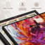 Abstrait «Abstract Caramel Splash Wall Art»-101779344