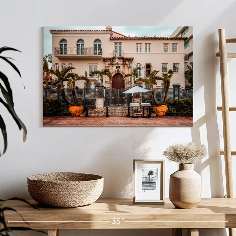 Villa Casa Casuarina Miami, 16" H x 24" W