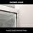 Shower Door 48" W X 76"H Semi-Frameless Bypass Sliding Shower Enclosure-111950441