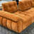 Mid-Century Adjustable Backrest Seat Depth Sofa