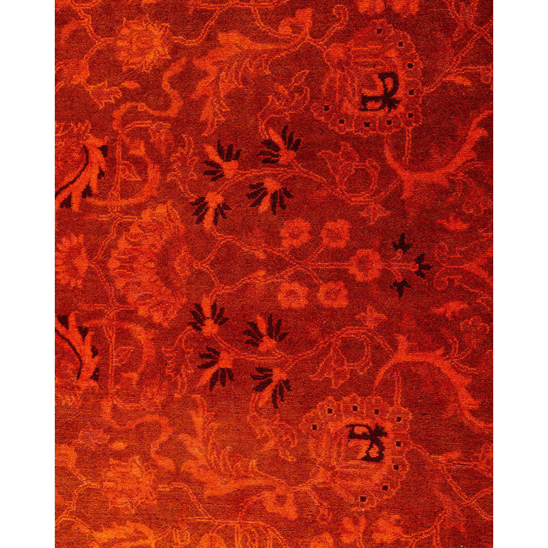 Overyed One-of-a-Kind Rectangle 8'2" X 10'5" Hand Knotted Area Rug
