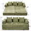 Canapé-lit pliable en chenille de qualité Boneless-132150062