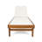 SUMMERLAND CHAISE LOUNGE With Sustainable Acacia Wood And Comfortable Mesh, Perfect For Patio Relaxation