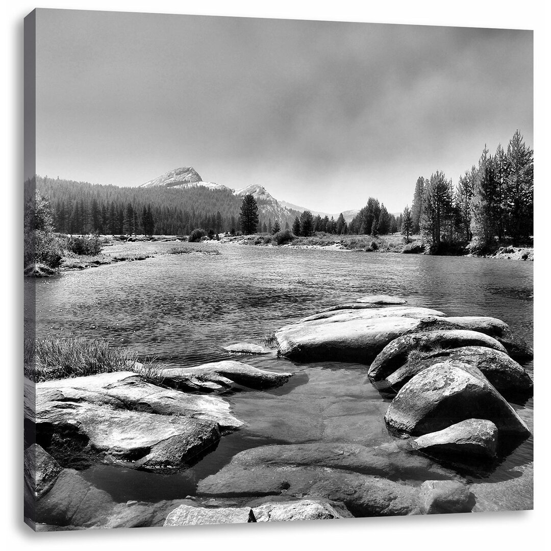 Leinwandbild Tuolumne River, Yosemite National Park