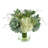 Floral Arrangement with Hydrangeas, Lamb's Ear, and Curly Willow