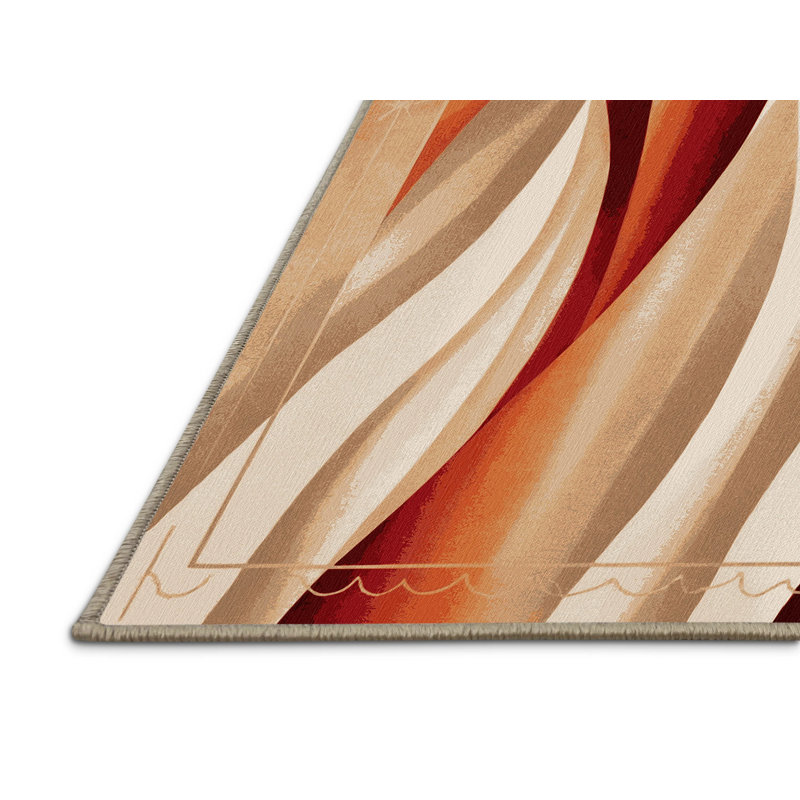 Tapis ocre, Rectangle 5 pi x 8 pi