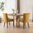 Bronze Nail Head Upholstered Side Dining Chair-1224793320
