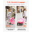 Ride-on Kids Scooter Suitcase with Flash Wheels