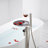 Floor Waterfall Faucet with Diverter-87127469