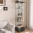 Quick - assembly Display Cabinet with Drawer, Multifunctional Storage Case for Showcasing Collectibles, Ideal for Various Rooms-590871484