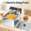 Très grande friteuse Elextric 11l