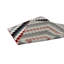 Tapis géométrique rouge/gris/noir zone Adreanna-2027420889
