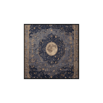 Machine Washable Black Area Rug
