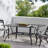 Outdoor Cast Aluminum Rectangular Dining Table