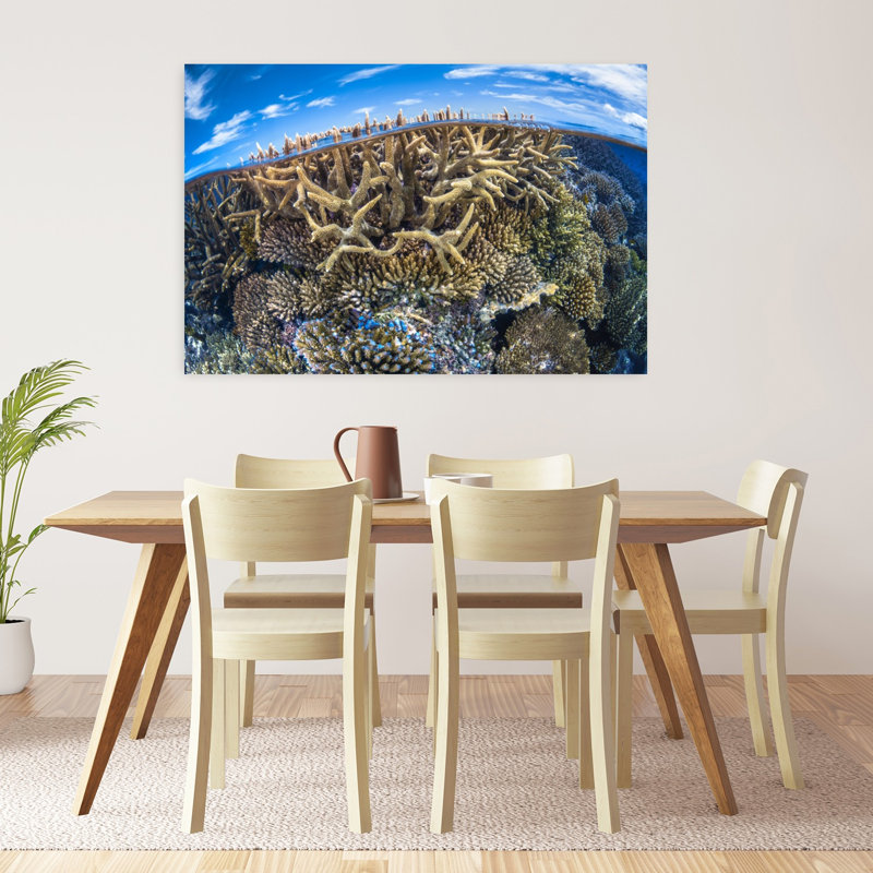 Impression sur art mural tropical tropical, H 32 po x l 48 po