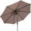 Antibes 2.7m Traditional Parasol with Lights-1258266119