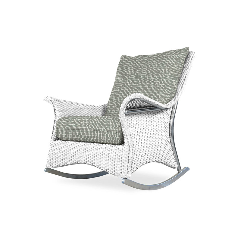 Mandalay Outdoor Chair, White, Demo Oatmeal
