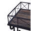 Industrial 2-Tier Bar Cart with Wheels-132777796