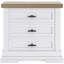 Table de chevet 3 tiroirs Leanore