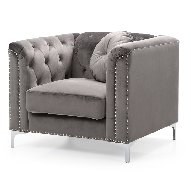 Méridienne Contemporary, Gris foncé
